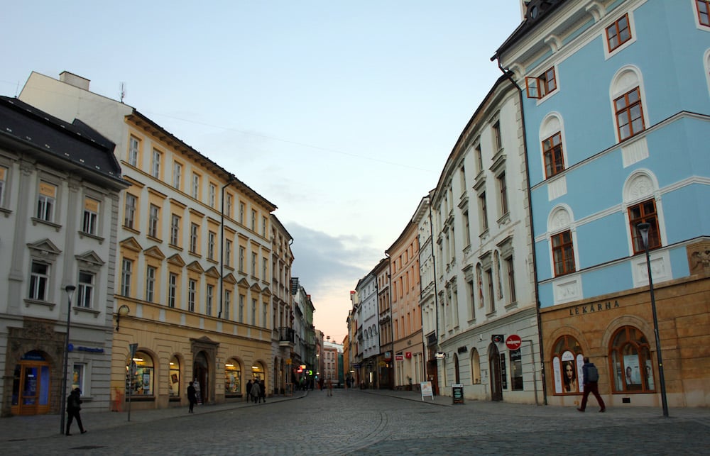 Calles de Olomouc